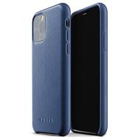 Mujjo Leather Case iPhone 11 Pro Blau