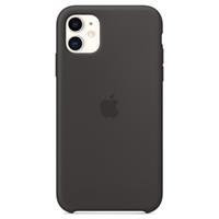 Apple Silikon-Case Schwarz für das iPhone 11