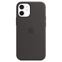 Apple Silikon-Case MagSafe für das iPhone 12 Mini - Black