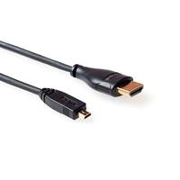ACT Micro HDMI High Speed Ethernet kabel 2 m