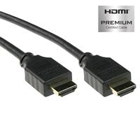 act AK3945 HDMI High Speed Ethernet Premium Certified Kabel - HDMI-A Male/HDMI-A Male - 3 meter