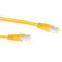 ACT Netzwerkkabel CAT6 U/UTP 0.5m Gelb