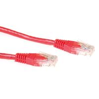 ACT - Red 1.5 meter u/utp CAT6 patch cable with RJ45 connectors. Cat6 u/utp red 1.50m (IB8551) (IB8551)