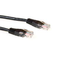 ewent IM5901 U/UTP CAT5E Patchkabel CCA Zwart - 1 meter