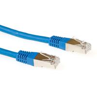 act IB5301 LSZH SFTP CAT6A Patchkabel Blauw - 1 meter