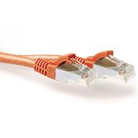 act FB2151 LSZH SFTP CAT6A Patchkabel Snagless Oranje - 1,5 meter
