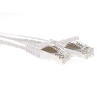 act FB6402 SFTP CAT6A Patchkabel Snagless Wit - 2 meter