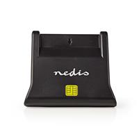 Nedis CRDRU2SM3BK - SMART card reader - USB 2.0