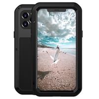 Love Mei Powerful iPhone 12/12 Pro Hybrid Case - Zwart