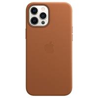 Apple Leder-Case MagSafe für das iPhone 12 Pro Max - Saddle Brown