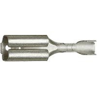 Klauke 18201A Platte stekker (female) Insteekbreedte: 2.8 mm Insteekdikte: 0.8 mm 180 ° Ongeïsoleerd Metaal 1 stuk(s)