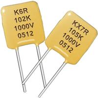 kemet C320C104K1+ Keramische condensator Radiaal bedraad 100 nF 50 V 10 % 1 stuk(s)