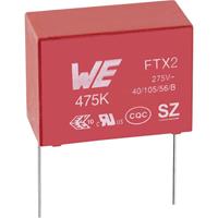 würthelektronik Würth Elektronik WCAP-FTX2 890324023003CS 1 stuk(s) Ontstoringscondensator X2 Radiaal bedraad 6.8 nF 275 V/AC 10 % 10 mm (l x b x h) 13 x 5 x 10 mm