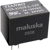 tianboelectronics Tianbo Electronics HJR-4102-L-12VDC-S-Z Printrelais 12 V/DC 5 A 1x wisselcontact 1 stuk(s)