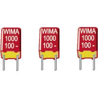 Wima FKS3D011002B00KSSD 1 stuk(s) FKS-foliecondensator Radiaal bedraad 1000 pF 100 V/DC 10 % 7.5 mm (l x b x h) 10 x 3 x 8.5 mm