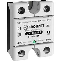 crouzet Halfgeleiderrelais GN25DZL Laadstroom (max.): 25 A Schakelspanning (max.): 280 V/AC Schakelend bij overbelasting 1 stuk(s)
