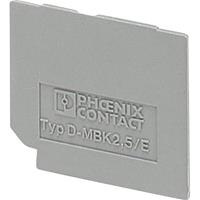 phoenixcontact D-UK 2,5 BU - afsluitdeksel D-UK 2,5 BU Phoenix Contact Inhoud: 1 stuk(s)