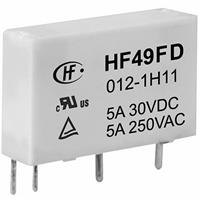 hongfa HF49FD/012-1H12F Printrelais 12 V/DC 5 A 1x NO 1 stuk(s)