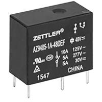 zettler AZ9405-1C-12DEF Printrelais 12 V/DC 5 A 1x wisselcontact 1 stuk(s)
