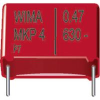 wima MKP4J021502C00KSSD 1 stuk(s) MKP-foliecondensator Radiaal bedraad 0.015 µF 630 V/DC 20 % 7.5 mm (l x b x h) 10 x 4 x 9 mm