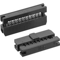 trucomponents TRU Components Pfosten-Steckverbinder Rastermaß: 2mm Polzahl Gesamt: 10 Anzahl Reihen: 2