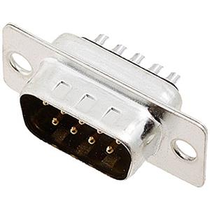 encitech DM09-SP 2101-0200-01 D-sub male connector 180 &deg; Aantal polen: 9 Soldeerkelk 1 stuk(s) Tray