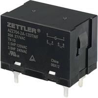 zettlerelectronics Zettler Electronics AZ2704-2A-12DTWF Printrelais 12 V/DC 30A 2 Schließer 1St.