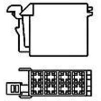 teconnectivity TE Connectivity Busbehuizing-kabel J-P-T Totaal aantal polen 16 Rastermaat: 5 mm 2-963217-1 1 stuk(s)