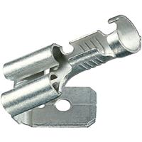 Klauke 18203AZ Platte stekker (female) Met vertakking Insteekbreedte: 4.8 mm Insteekdikte: 0.8 mm 180 ° Ongeïsoleerd Metaal 1 stuk(s)