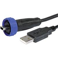 bulgin PX0441/2M00 PX0441/2M00 Stekker, recht USB A/Mini USB B 1 stuk(s)