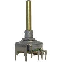 potentiometerservice Potentiometer Service 63250-21400-3010/B500K Draaipotmeter 1-slag Mono 0.2 W 500 kΩ 1 stuk(s)
