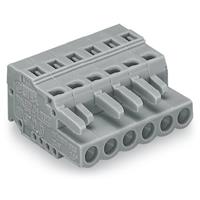 WAGO Buchsengehäuse-Kabel 231 Polzahl Gesamt 22 Rastermaß: 5mm 231-122/102-000 10St.