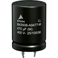 epcos TDK Elektrolyt-Kondensator SnapIn 1000 µF 400V 20% (Ø x H) 35mm x 55mm 240 St. Tra