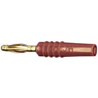 Stäubli SLS205-L Lamellenstecker Stecker, gerade Stift-Ø: 2mm Rot