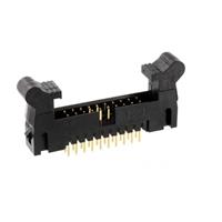 econconnect econ connect EDH2S10G2 Male connector Met verdrendelings hefboom kort Rastermaat: 2 mm Totaal aantal polen: 10 Aantal rijen: 2 1 stuk(s) Tray