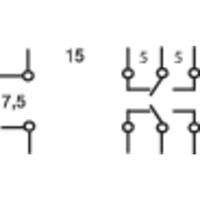 Omron G2R-2-230V Printrelais 230 V/AC 5 A 2x wisselcontact 1 stuk(s)