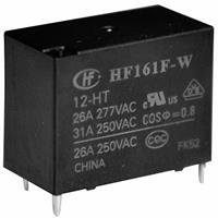 Hongfa HF161F-W/012-HT Printrelais 12 V/DC 31 A 1x NO 1 stuk(s)