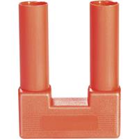 schnepp SI-FK 19/4 rt Veiligheids-kortsluitingstekker Rood Stift-Ø: 4 mm Penafstand: 19 mm 1 stuk(s)