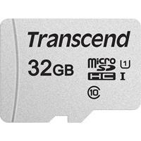 transcend Premium 300S microSDHC-kaart 32 GB Class 10, UHS-I, UHS-Class 1 Incl. SD-adapter