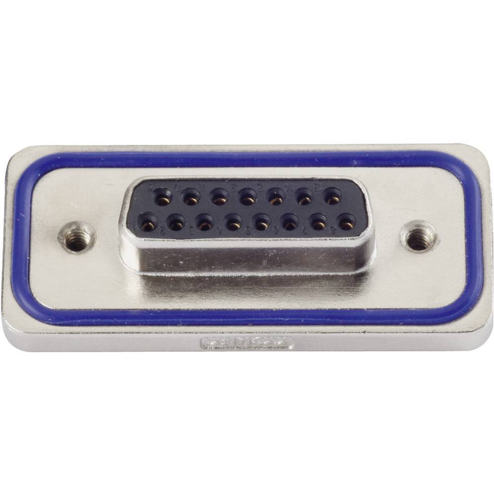 Conec 15-000623 D-sub female connector 180 ° Aantal polen: 15 Soldeerkelk 1 stuk(s)
