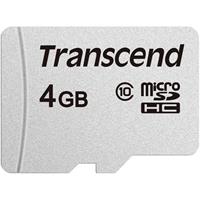 transcend Premium 300S microSDHC-kaart 4 GB Class 10