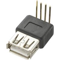 trucomponents TRU COMPONENTS Typ A 90° 774932 Bus, haaks USB-bus type A, 90° 1 stuk(s)