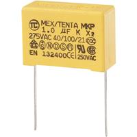 MKP-X2 1 stuk(s) MKP-X2-ontstoringscondensator Radiaal bedraad 1 µF 275 V/AC 10 % 27.5 mm (l x b x h) 32 x 13 x 23 mm