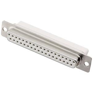 encitech DBC37-SS-W 2108-0190-14 D-sub female connector 180 &deg; Aantal polen: 37 Crimpen 1 stuk(s) Tray