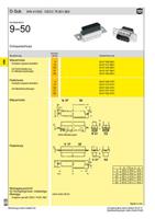 Harting 09670375601 09 67 037 5601 D-sub male connector 180 ° Aantal polen: 37 Crimpen 1 stuk(s)