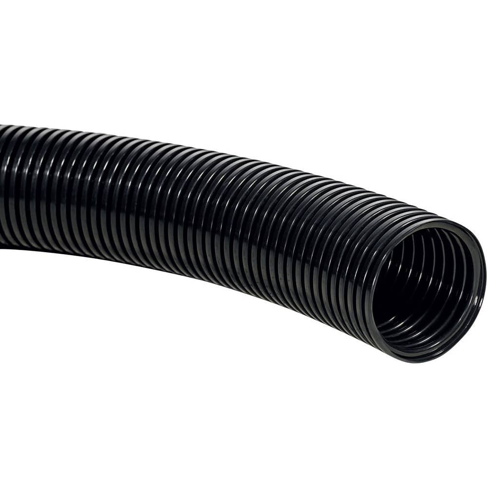 HellermannTyton 166-11901 HG-PP13 Beschermslang (ribbelslang) Zwart 9.80 mm per meter