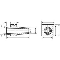 hellermanntyton H121 PVC-FR BK 500 Snoerbeschermingvormtuit Klem-Ø (max.): 8 mm PVC Zwart 1 stuk(s)