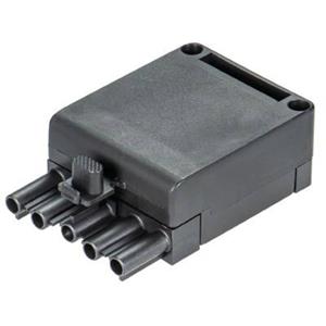 Wieland 93.732.4553.0 Connectorbehuizing (male) Zwart 1 stuk(s)