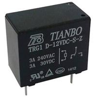 tianboelectronics Tianbo Electronics TRG1 D-12VDC-S-Z Printrelais 12 V/DC 5 A 1x wisselcontact 1 stuk(s)