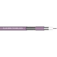 elan 83591 Coaxkabel Buitendiameter: 4.8 RG179 75 Ω Violet per meter